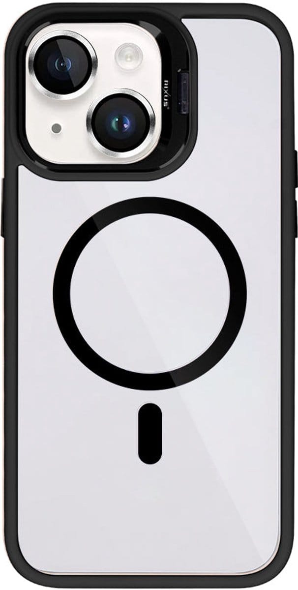 Rixus Classic 03 Case With MagSafe For Apple iPhone 15 Plus Black