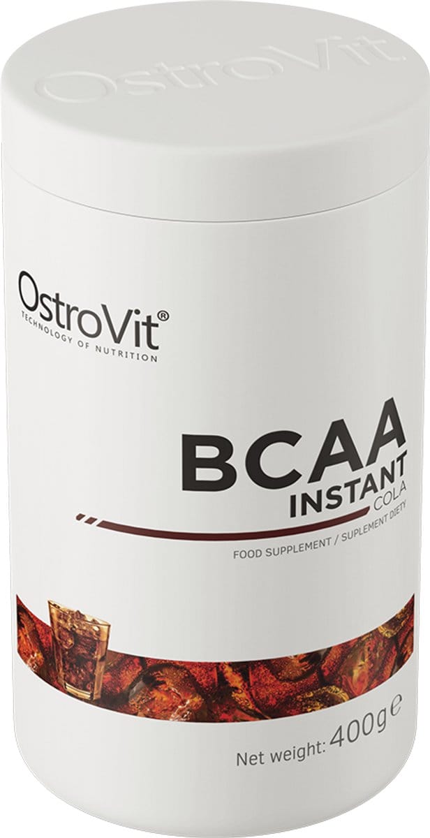 OstroVit BCAA Instant – Voedingssupplement – BCAA – Cola Smaak – Vegan – 400g