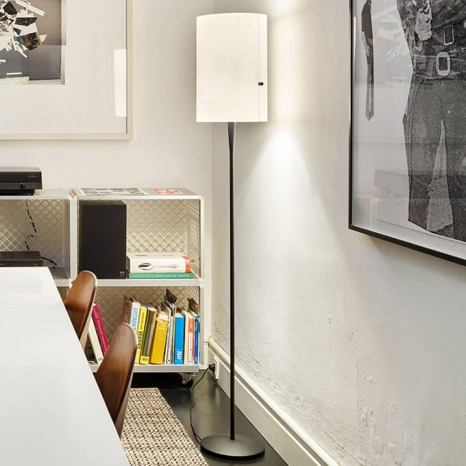 Serien Lighting serien.lighting Club S LED vloerlamp, zwart