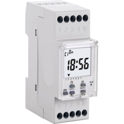 Perry Electric 1IO7081 Schakelklok Digitaal Weekprogramma 3500 W IP20 Gangreserve