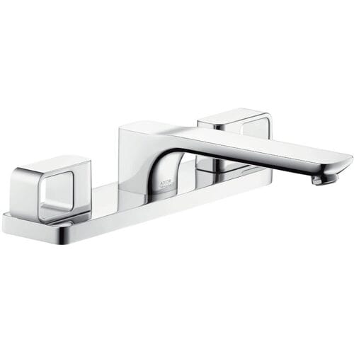 AXOR Urquiola 3-hole bath rim mixer with plate
