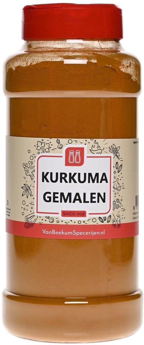 Van Beekum Specerijen - Kurkuma Gemalen - Strooibus 450 Gram