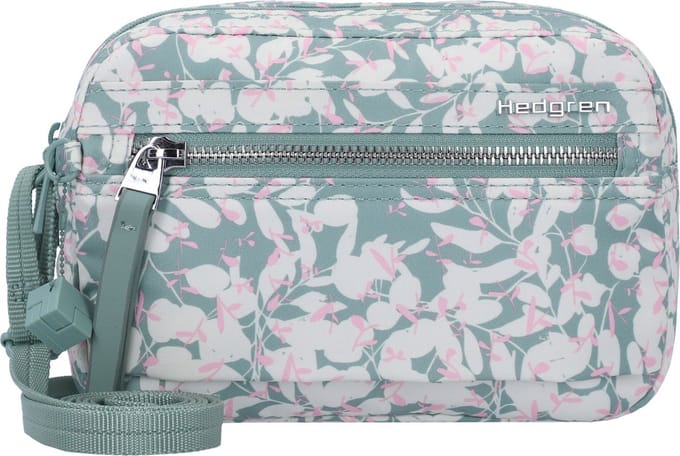 Hedgren Schoudertas Maia Small Crossover RFID Blossom Print Mintgroen