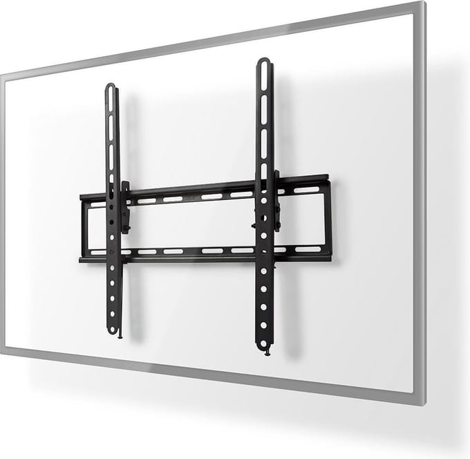 Nedis Kantelbare TV Muurbeugel - 23 t/m 55 Inch - Max 35 Kg - Zwart