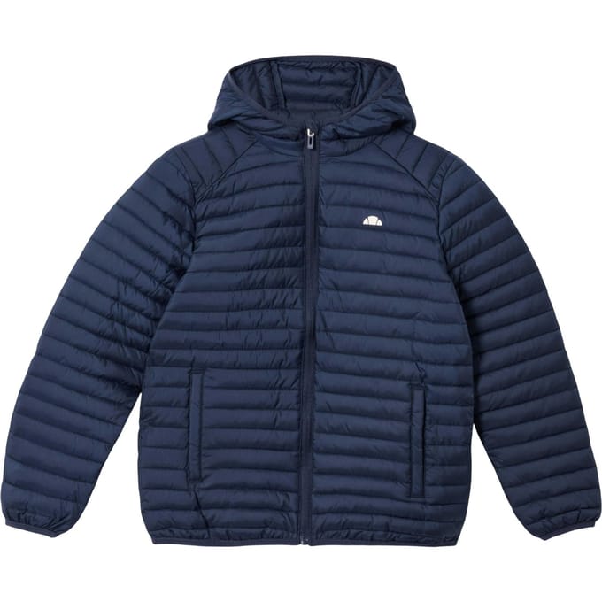 Ellesse Jongens L'Bardon Gewatteerde Jas (Marineblauw)