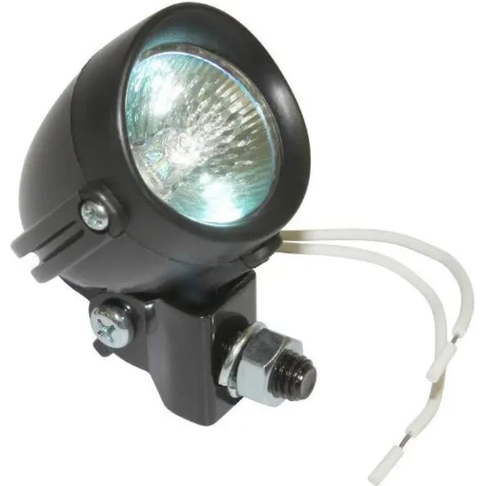 Phare éclairage additionnel noir halogène Replay pour moto scooter Ø40mm Neuf