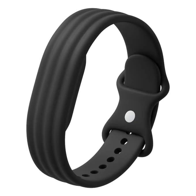 Active Band Fitbit Air - Maat S - Obsidian bandje - Geschikt voor Fitbit Air - Zwart