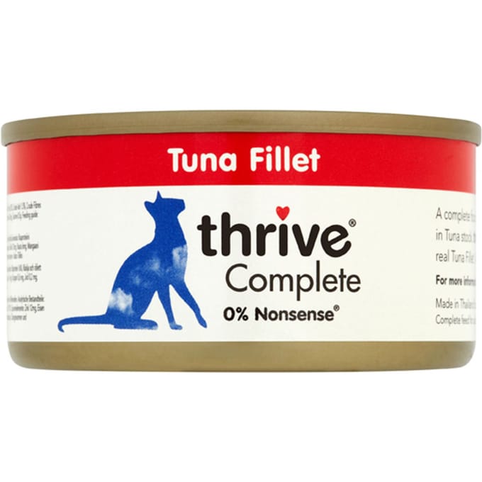 24x75g Complete Tonijn Thrive Kattenvoer