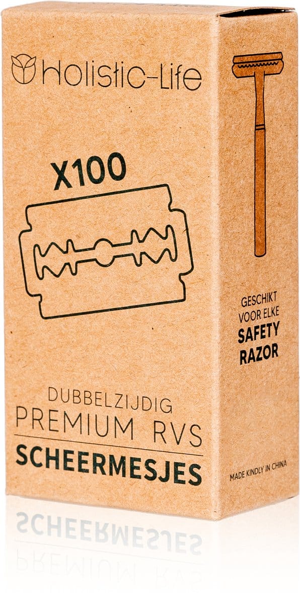 Safety Razor Scheermesjes Sharpness 1 – 100 stuks Platinum Navulmesjes – Vrouwen – Scheren – Double Edge Blades