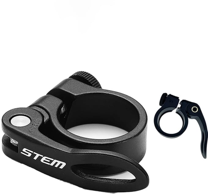 Aluminium Zadelpenklem 25,4 mm voor MTB en Racefiets