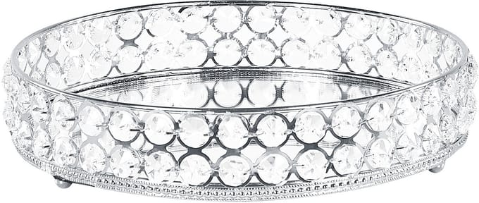 VATAN - Rond Dienblad - Zilver - IJzer