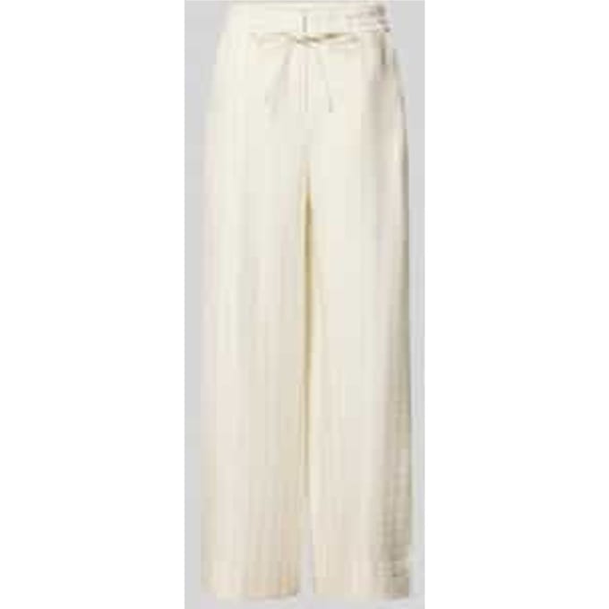 regular fit wijdte broek van mix van lyocell en viscose model 'MARIE-JOHANNE'
