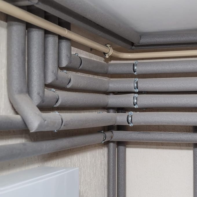 Zwart Schuimrubber Buis Isolatie voor Handvatten - 28mm Binnendiameter