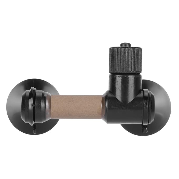 Diffuseur de Dioxyde de Carbone pour Aquarium Atomiseur Diffuseur de CO2 pour Aquarium Système de Dissolution du Dioxyde007(S) gray