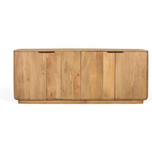 Giner y colomer Dressoir van mangohout, rustieke moderne stijl - 70x175x45