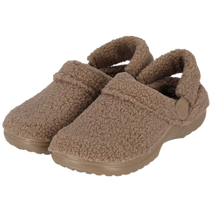 Morethansocks - Klomp pantoffels heren - Teddy - Sloffen heren - Heren pantoffels
