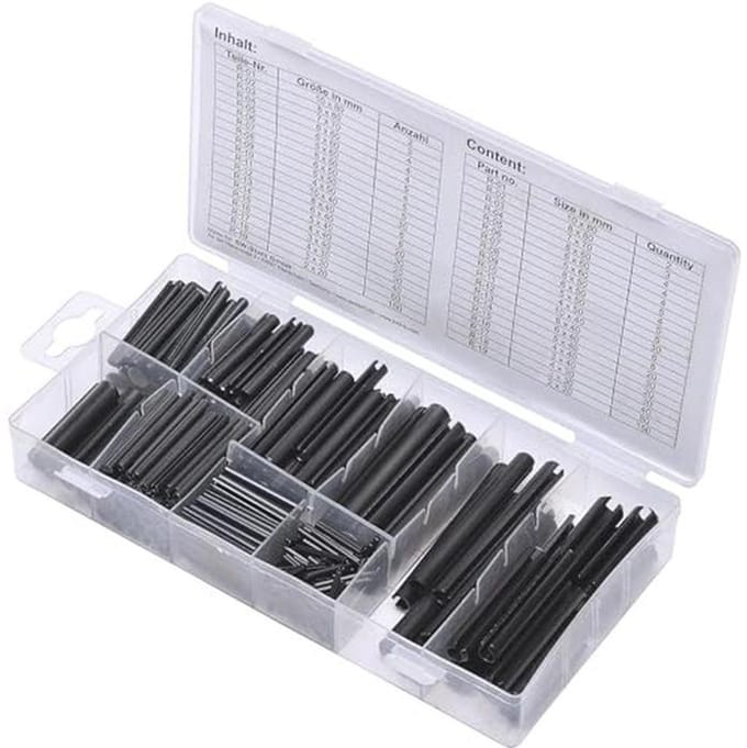 Holle Splinten en Veerpennen Assortiment - 450-delig Metrisch