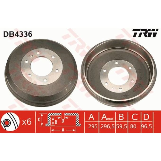 Remtrommel TRW DB4336
