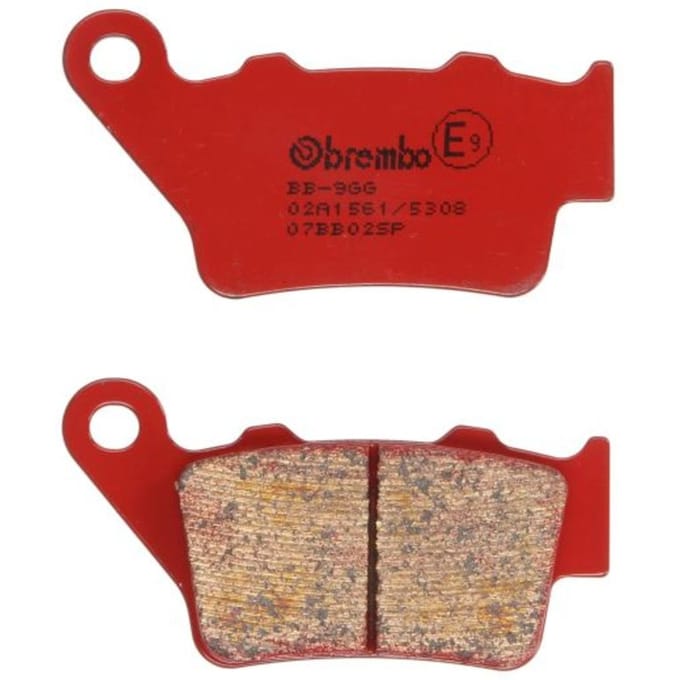Brembo 07bb02 Type Sp Gesinterde Achterremvoeringen Transparant