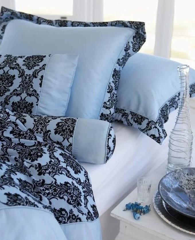 Essenza Coco Dekbedovertrek - Eenpersoons - 140x200/220 cm - Light Blue
