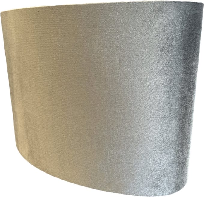 Lampenkap moodlight ovaal 50x25x30 Royal velvet sand