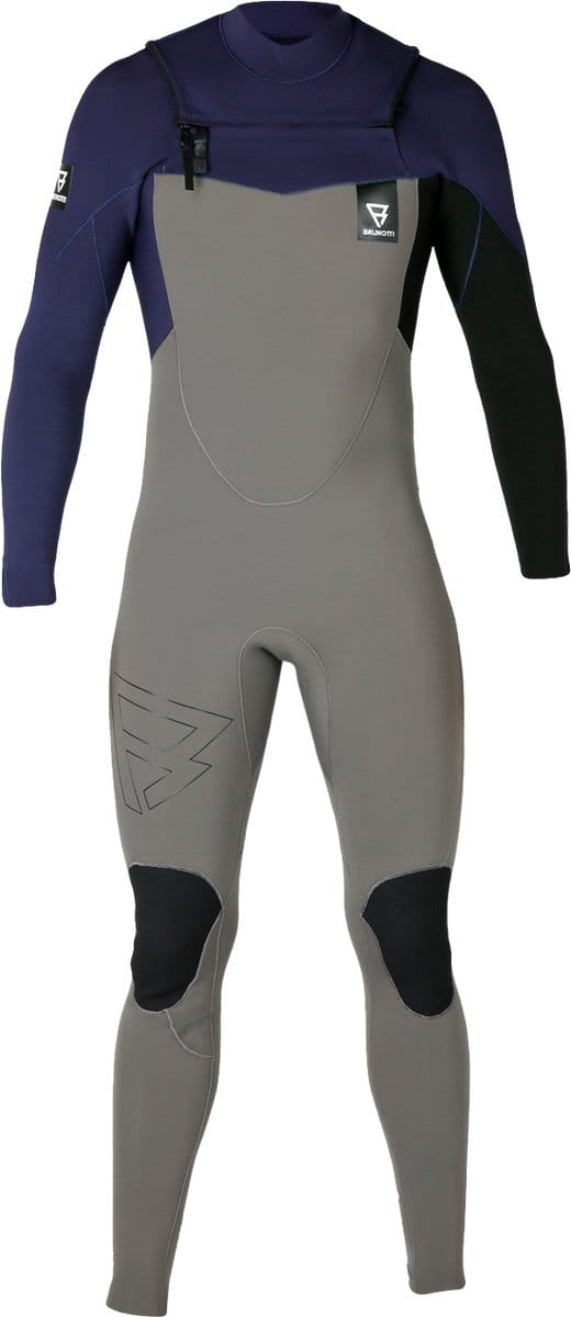 Brunotti - Radiance Wetsuit Heren - Fullsuit 3/2mm - Grijs - S