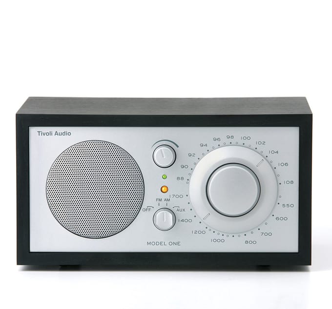 Tivoli Audio - Model One - FM/AM Radio - Zwart/Zilver