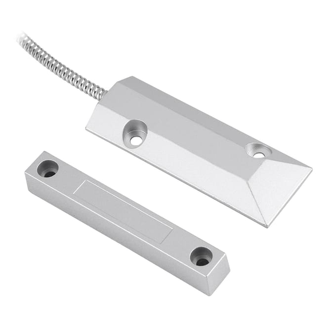 Deur Raam Magnetisch Contact Bedrade Sensor Detector Schakelaar voor Huis Garage Alarm Beveiliging white
