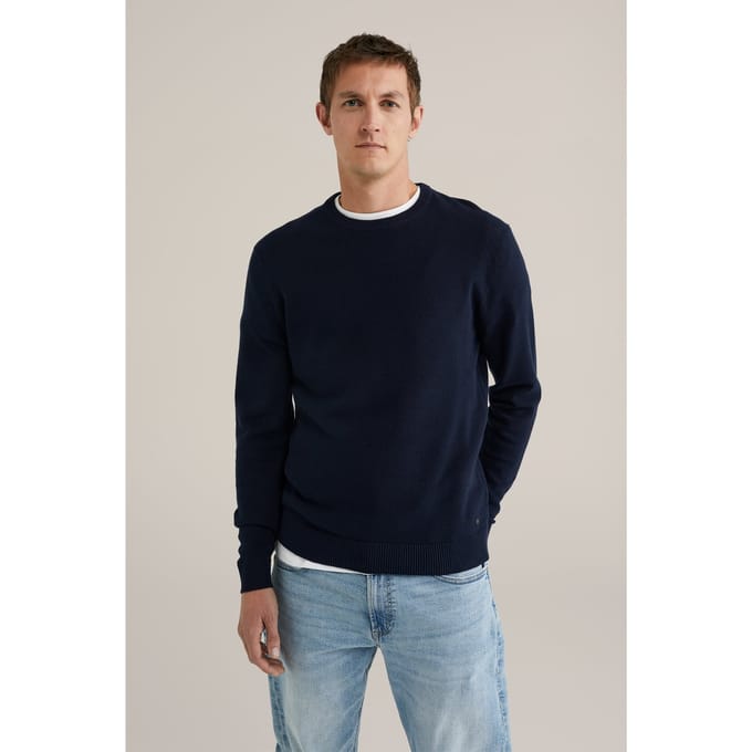 We Fashion Pullover Dark Blue Größe: 3XL | Pullover Outlet | Herren | Blau