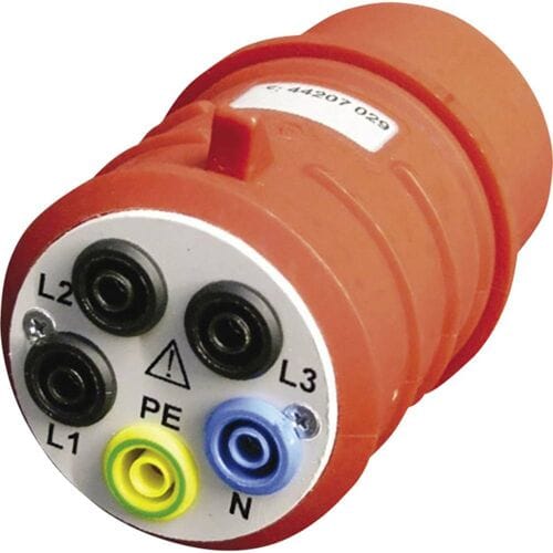 Beha Amprobe DAA-32 Meetadapter CEE-stekker 32 A 5-polig - Bus 4 mm Meerdere kleuren