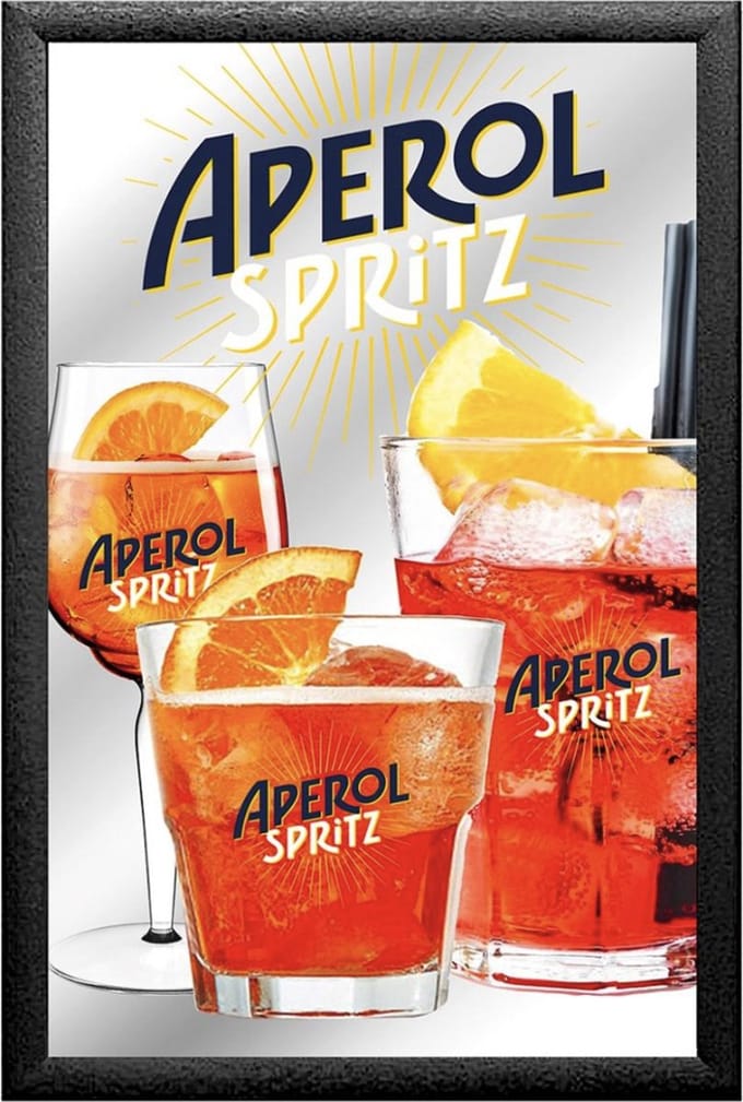 Mirror Aperol Spritz