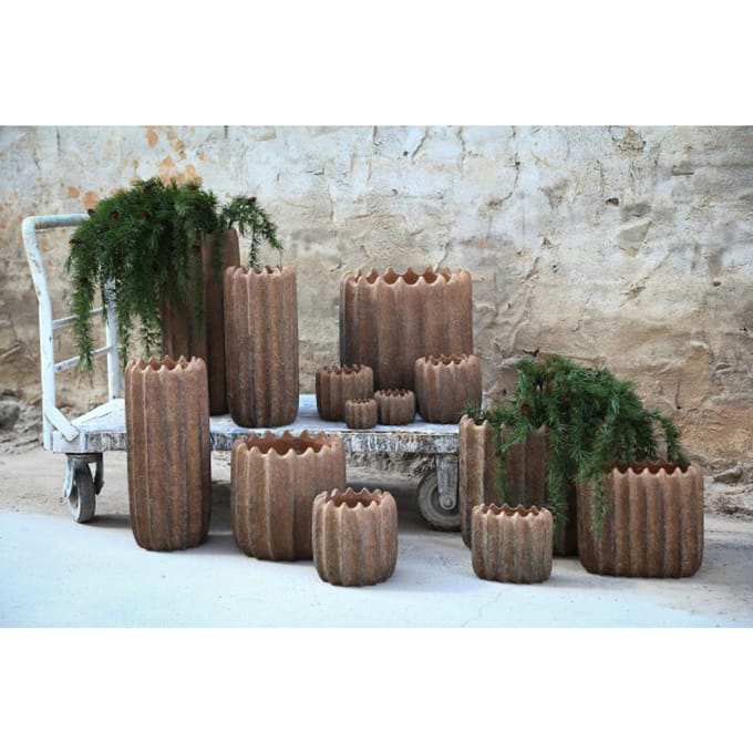 PTMD - Pot Brigett - Bruin - 30x15x28cm