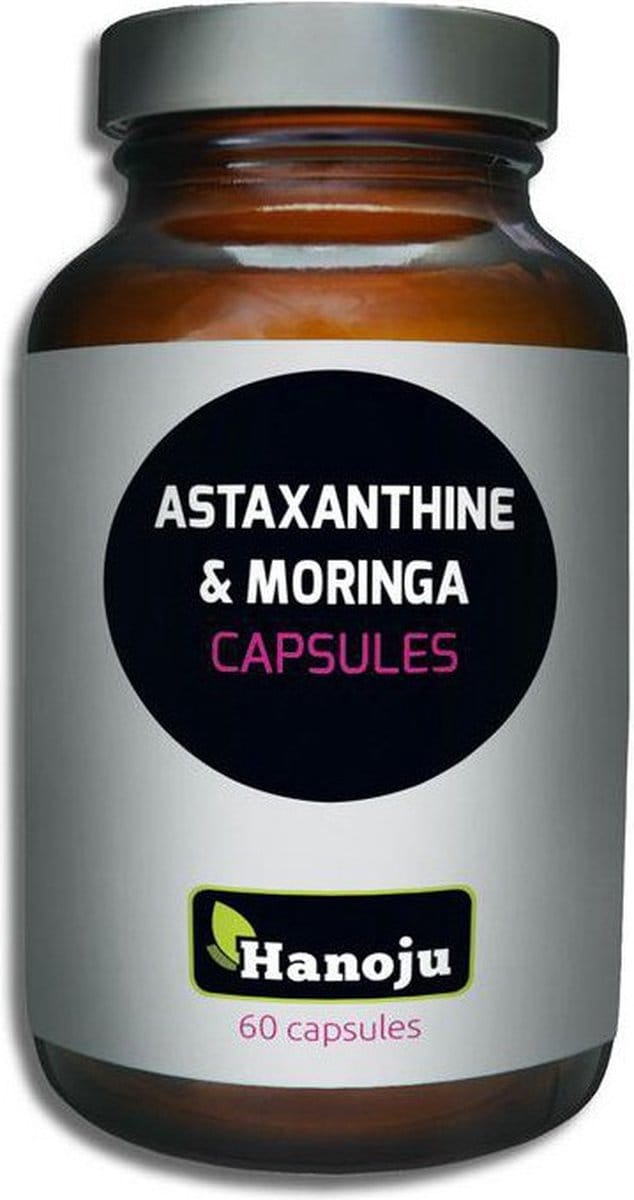 Hanoju Astaxantine & moringa 60 Capsules