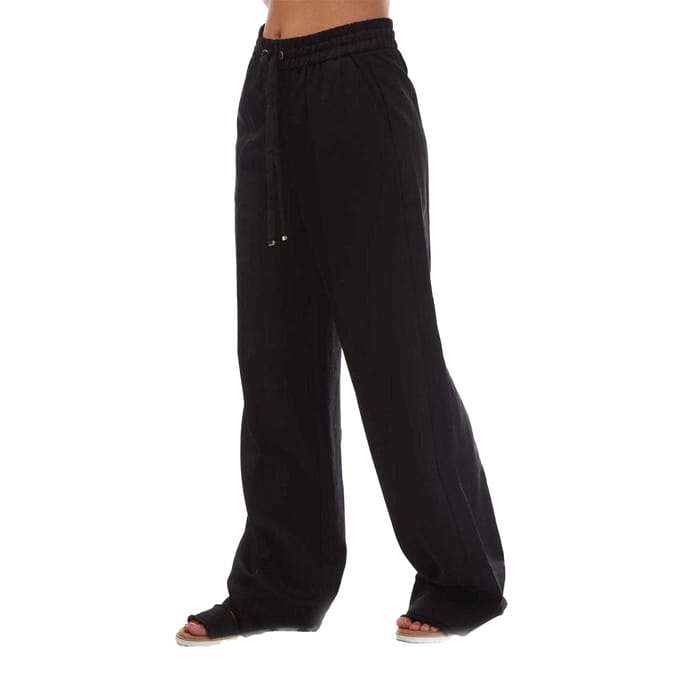 Boss Dames/Dames Relaxed Fit Broek (Zwart)