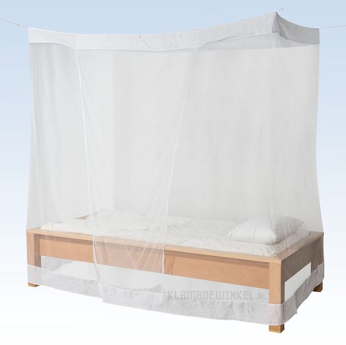 Deconet klamboe - Solo- L200 x B100cm WIT - 1pers