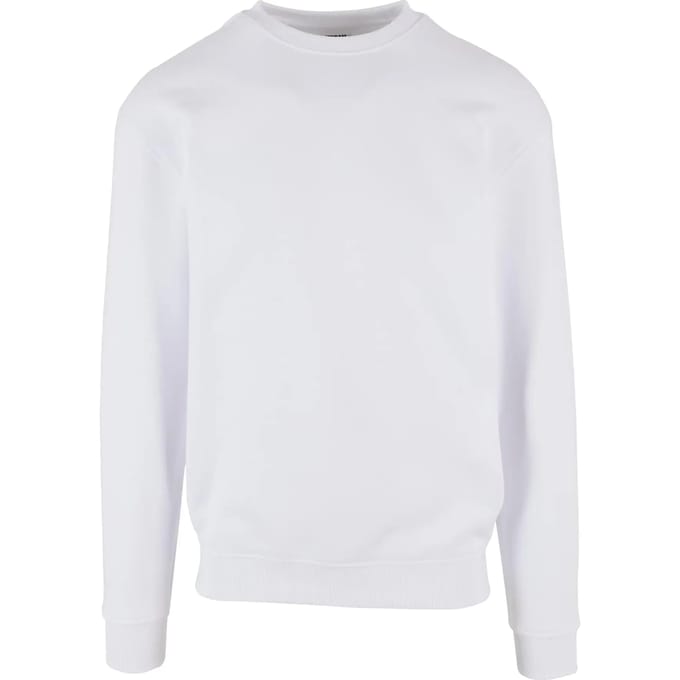 Urban Classics - Basic Crewneck sweater/trui - M - Wit