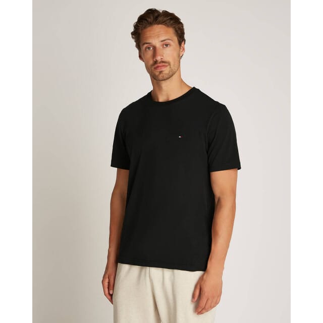 T-shirt met logostitching