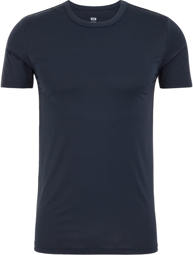 WE Fashion Heren regular fit microfiber t-shirt