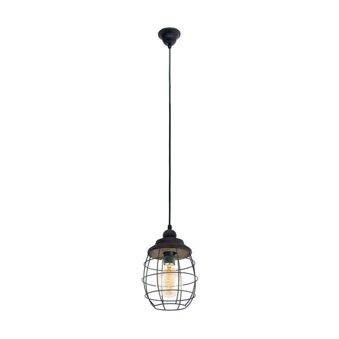 EGLO Rustiek ontworpen hanglamp Bampton