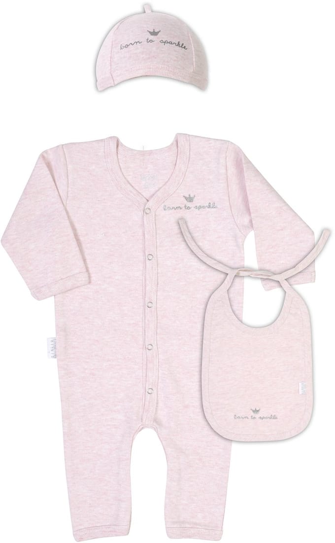 BAMBAM â€“ Suitset â€“ Born to Sparkle â€“ Roze â€“ 50/56