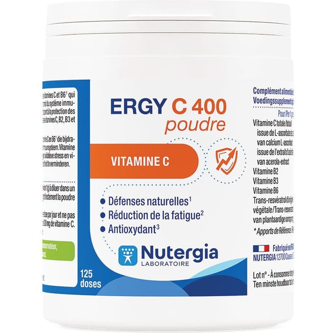 Nutergia Ergy C 400 Poeder 125 g