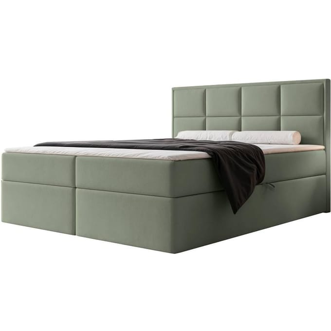 Boxspring Antonia velvet met opbergruimte 140x200 | NADUVI Collection