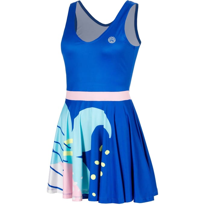BIDI BADU Hey Laguna Jurk Dames-blauw, veelkleurig