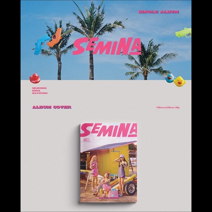 GUGUDAN SEMINA Single Album 1EA pink