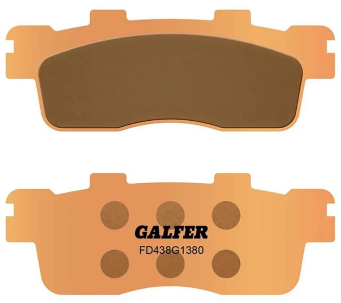 Galfer Scooter Fd438g1380 Gesinterde Remblokken Goud