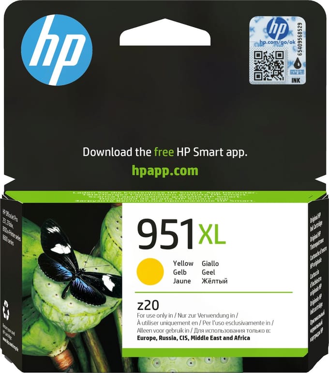 HP 951XL - Inktcartridge / Geel (CN048AE)