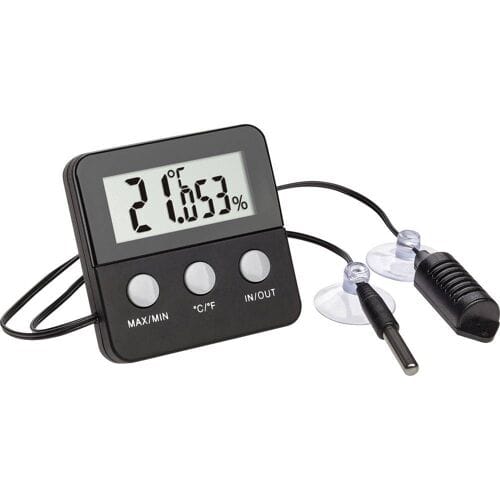 TFA Dostmann TERRACHECK 30.5044.01 Thermo- en hygrometer Zwart