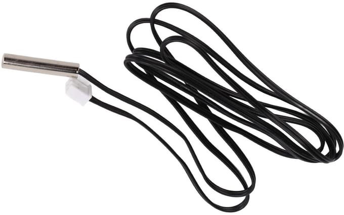 NTC Thermistor 10k B3950 Temperatuursensor RVS Waterdicht Hoge Nauwkeurigheid 2 Meter Kabel