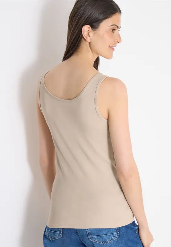Basic top met ronde hals in een 2-pack