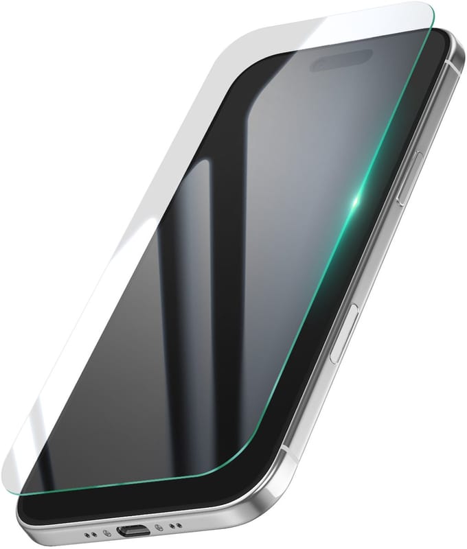 Mayaxess, Screenprotector geschikt voor iPhone Air - Tempered Glass 9H & Oleophobic, Transparant